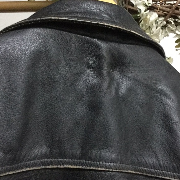 Trophy horse leather jacket ranch coat cutting horse equestrian cowboy rodeo - Picture 5 of 11